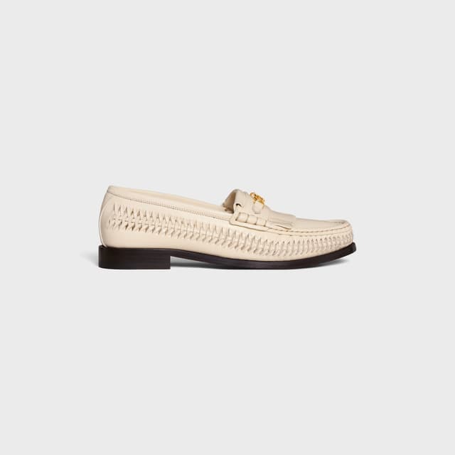 CELINE CELINE LUCO BRAIDED LOAFER IN CALFSKIN