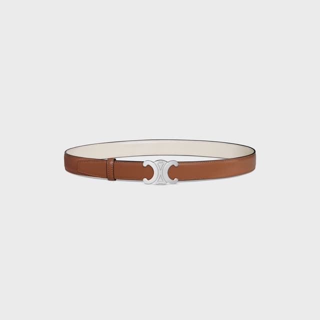 CELINE TRIOMPHE BUCKLE & REVERSIBLE STRAP 25MM
