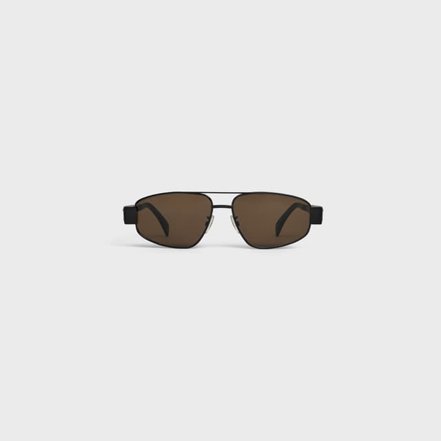 CELINE Triomphe Metal 03 Sunglasses in Metal