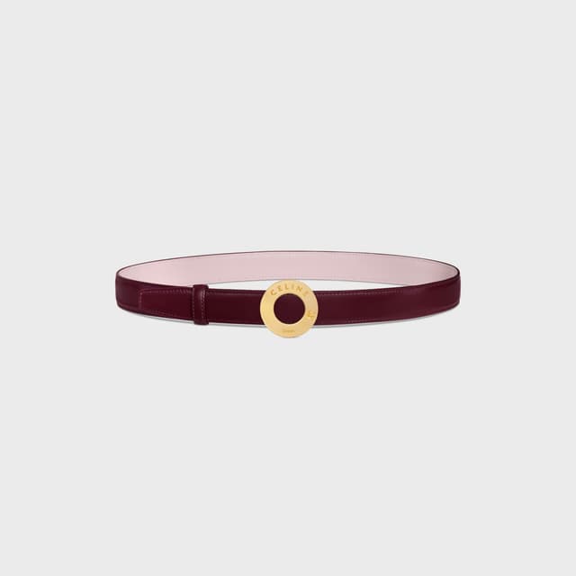 CELINE CELINE DISC BUCKLE & REVERSIBLE STRAP 25MM