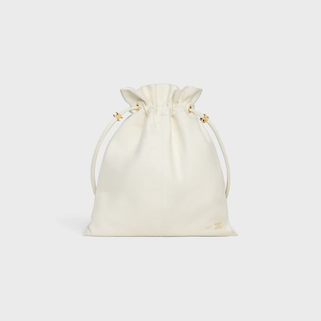 CELINE SMALL CRYSTAL POUCH IN LAMBSKIN
