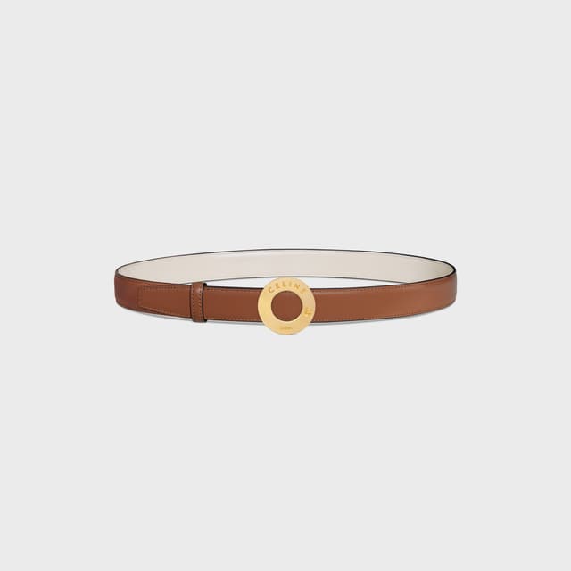 CELINE CELINE DISC BUCKLE & REVERSIBLE STRAP 25MM