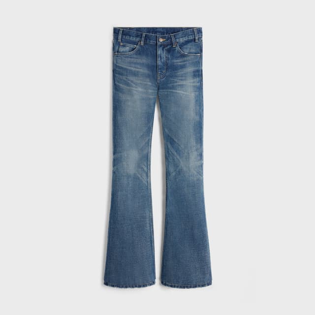 CELINE marco jeans in dark union wash denim