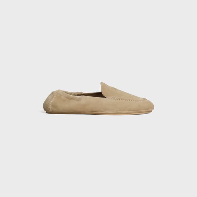 CELINE ADAM LOAFER IN SUEDE CALFSKIN