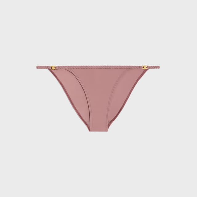 CELINE triomphe swimsuit bottom in matte jersey