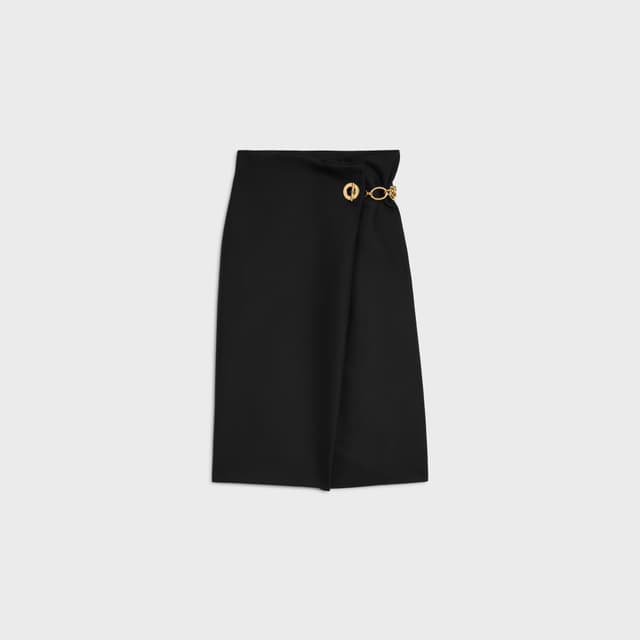 CELINE midi skirt IN mohair wool