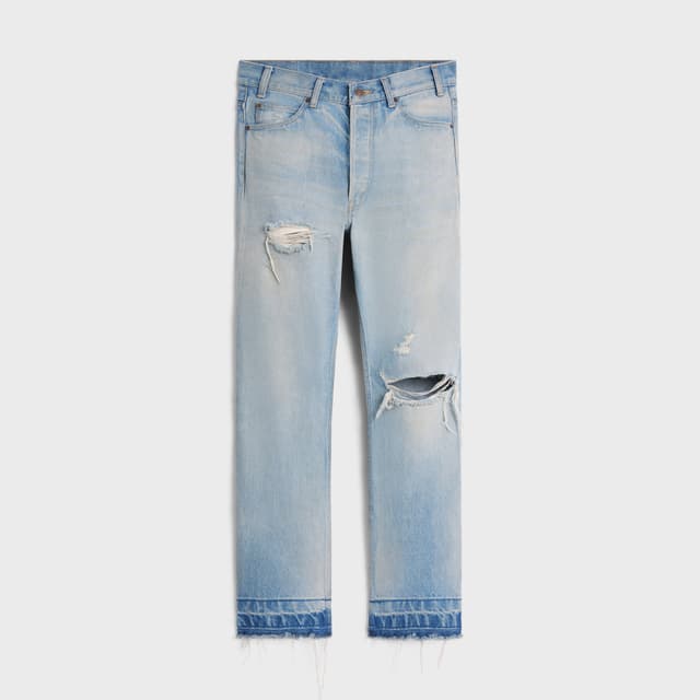 CELINE wesley jeans in cotton denim