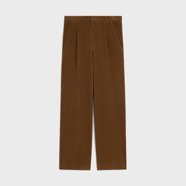 CELINE chinos IN corduroy
