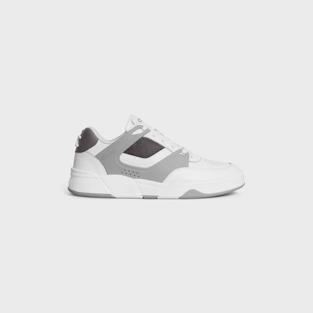 CELINE CT-09 TRAINER SNEAKER in CALFSKIN AND MESH