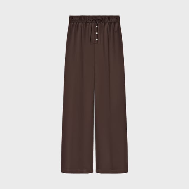 CELINE pyjama trousers IN SATIN SOIE