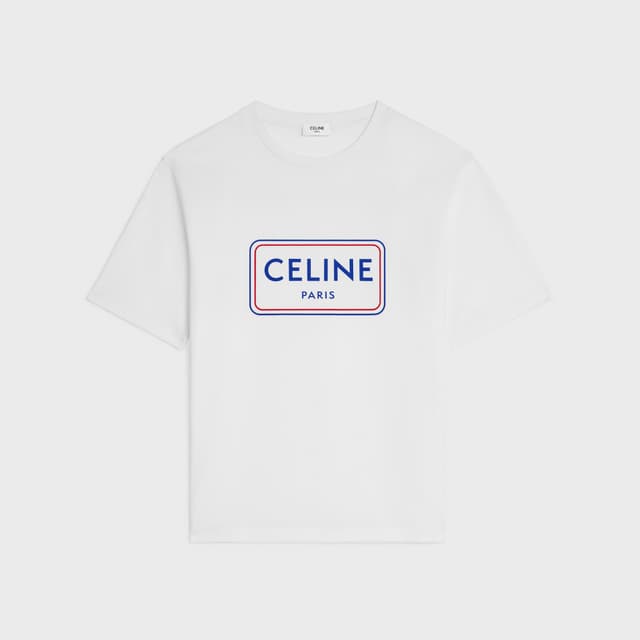 CELINE loose t-shirt IN cotton jersey