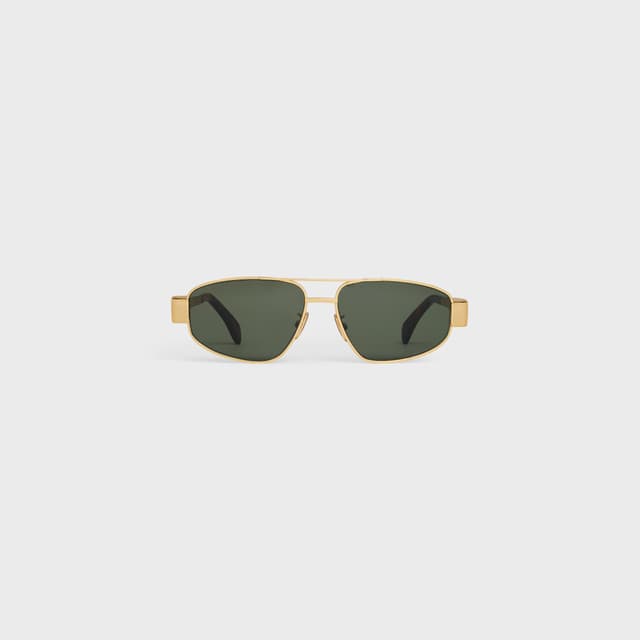 CELINE Triomphe Metal 03 Sunglasses in Metal