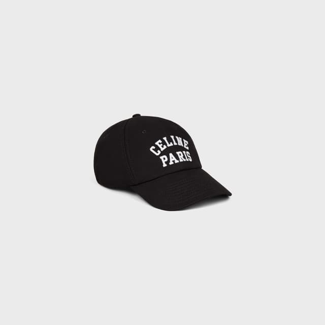 CELINE richelieu cap IN cotton twill