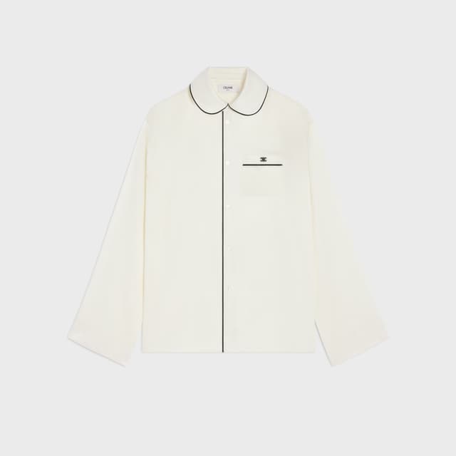 CELINE pyjama shirt IN silk satin