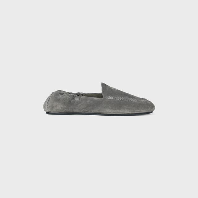 CELINE ADAM LOAFER IN SUEDE CALFSKIN
