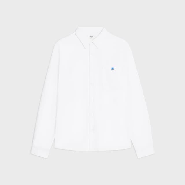 CELINE overshirt IN COTTON DENIM