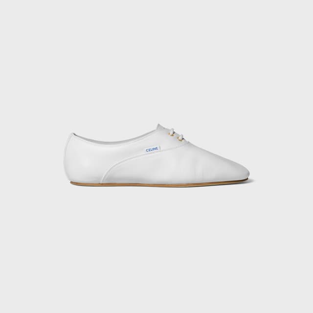 CELINE BALLET LACE-UP SHOE IN LAMBSKIN