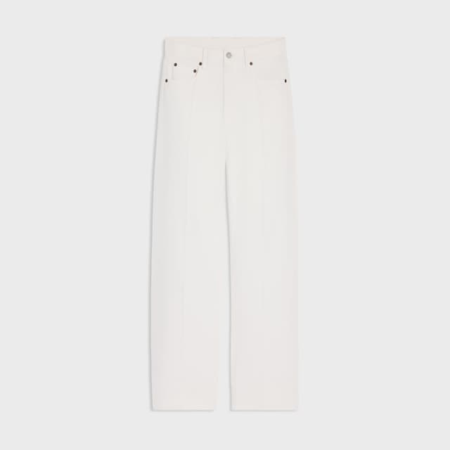 CELINE boyfriend jeans 001 IN heavy cotton twill