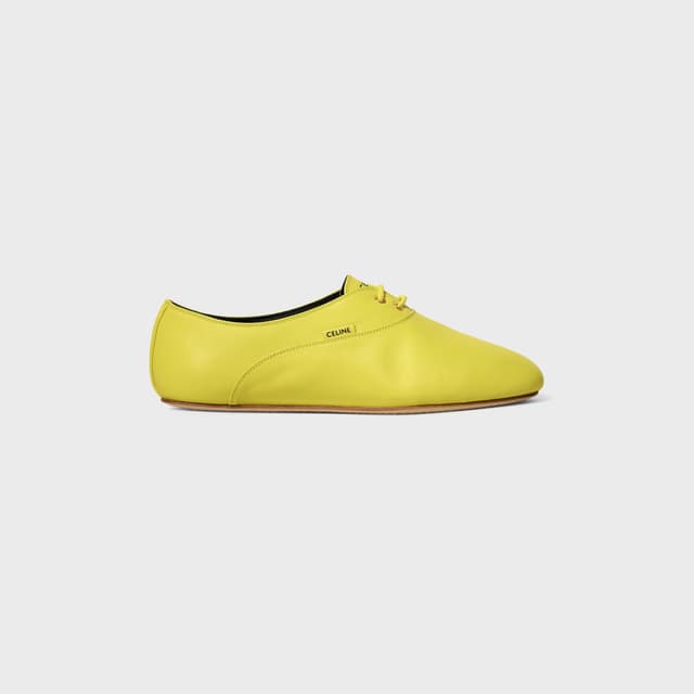 CELINE BALLET LACE-UP SHOE IN LAMBSKIN