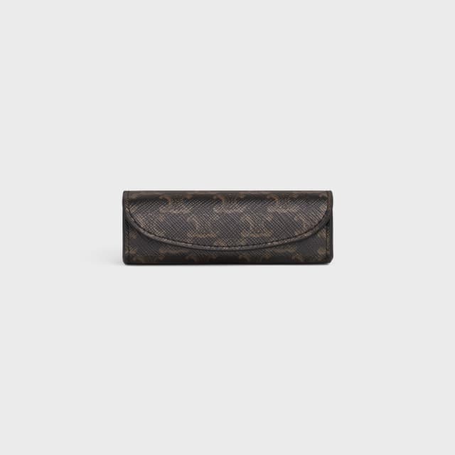 CELINE DICES CASE IN TRIOMPHE CANVAS