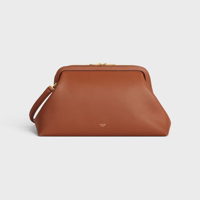 CELINE DOCTOR S POUCH IN SUPPLE NATURAL CALFSKIN