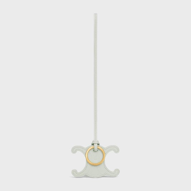 CELINE TRIOMPHE BAG CHARM IN SMOOTH CALFSKIN