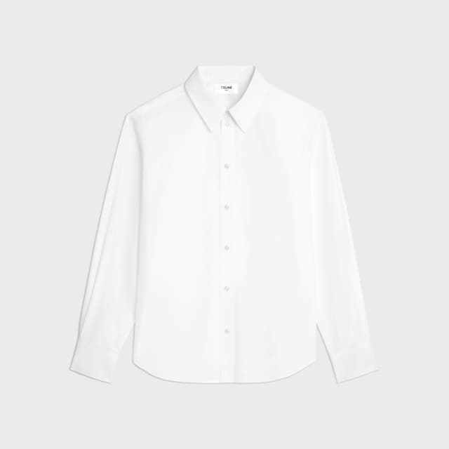 CELINE relaxed shirt IN COTTON POPLIN