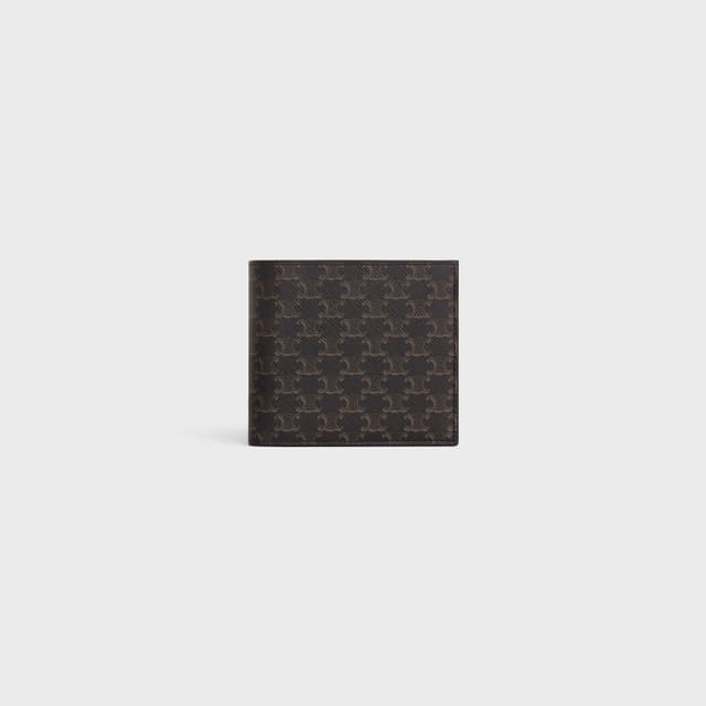 CELINE Bi-fold Wallet IN Triomphe Canvas