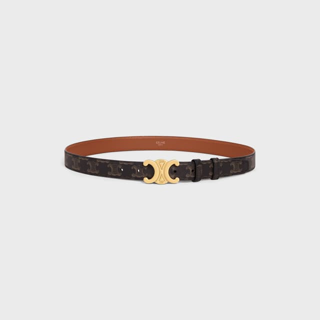 CELINE Triomphe Belt 25MM IN Triomphe Canvas