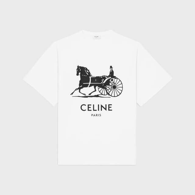 CELINE t-shirt IN cotton jersey