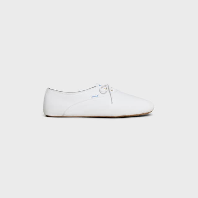 CELINE BALLET LACE-UP SHOE IN LAMBSKIN