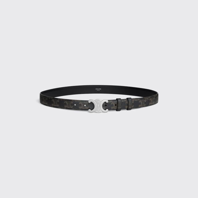 CELINE Triomphe Belt 25MM IN Triomphe Canvas