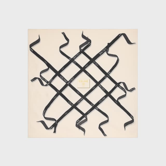 CELINE square IN silk twill