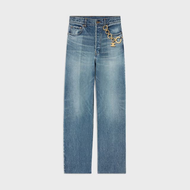 CELINE boyfriend jeans 002 IN cotton denim