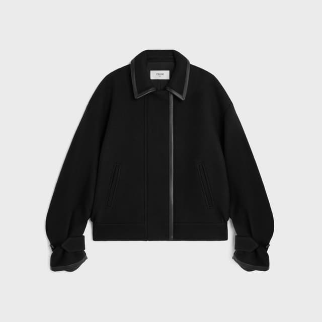 CELINE jacket IN DOUBLE-FACE WOOL FELT