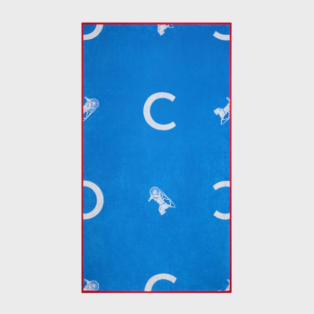 CELINE beach towel IN c sulky terry cotton