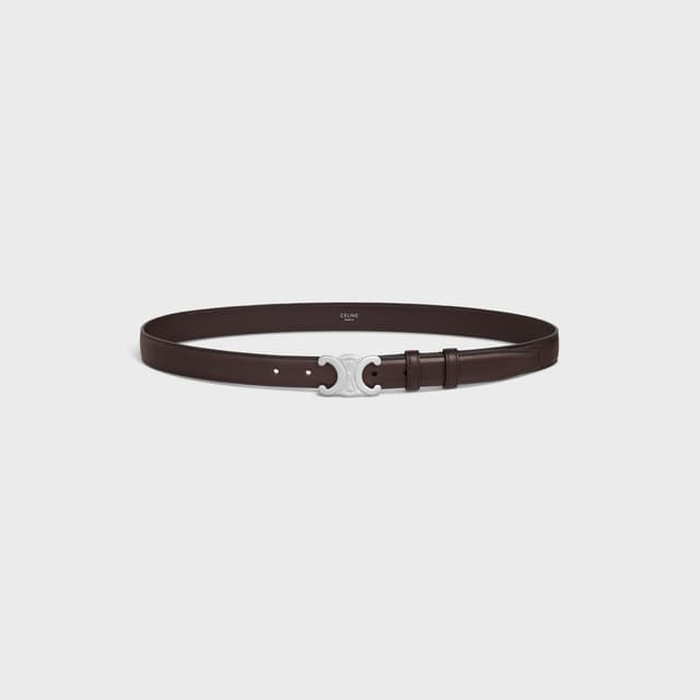 CELINE Triomphe Belt 25MM in Natural Calfskin