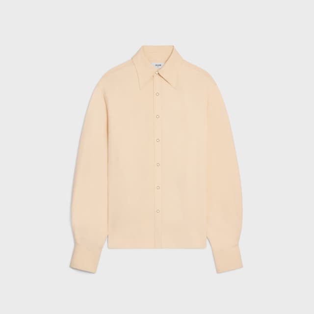 CELINE shirt IN viscose and silk cady
