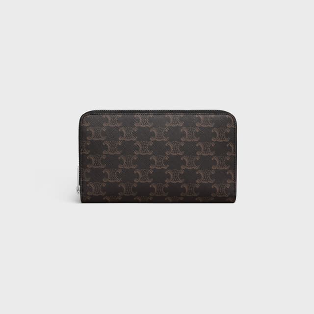 CELINE LARGE ZIPPED ORGANIZER IN Triomphe Canvas