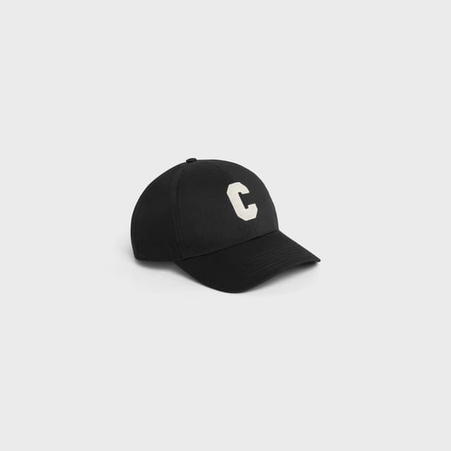 CELINE Initial baseball cap in cotton