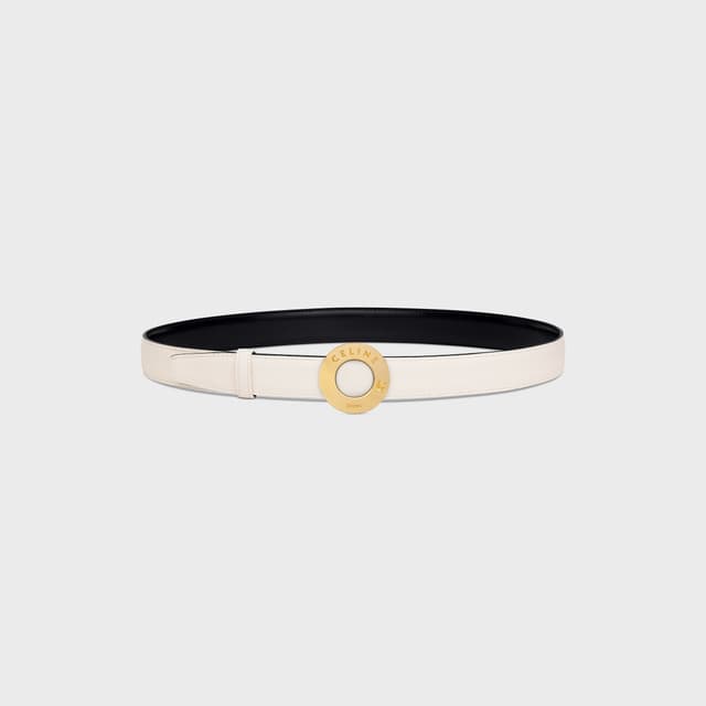 CELINE CELINE DISC BUCKLE & REVERSIBLE STRAP 25MM