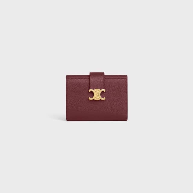 CELINE FINE STRAP WALLET NINO IN SUPPLE GRAINED CALFSKIN