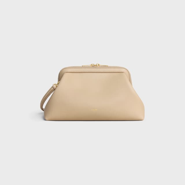 CELINE SMALL DOCTOR POUCH IN SUPPLE NATURAL CALFSKIN