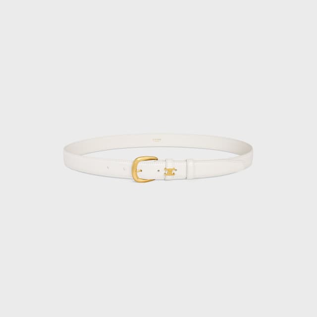 CELINE VIVIENNE BELT 25MM IN Taurillon Leather