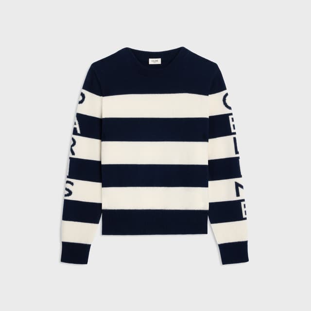 CELINE crewneck sweater IN wool cashmere