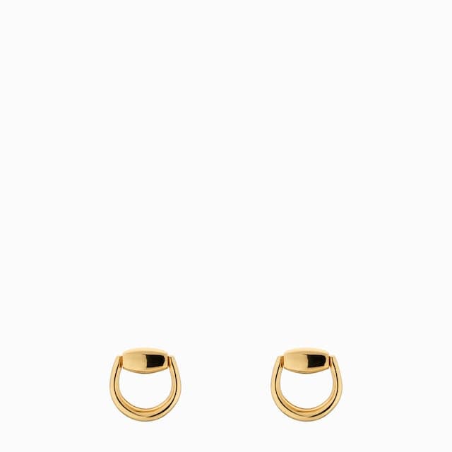 Gucci Gucci Horsebit 18K stud earrings