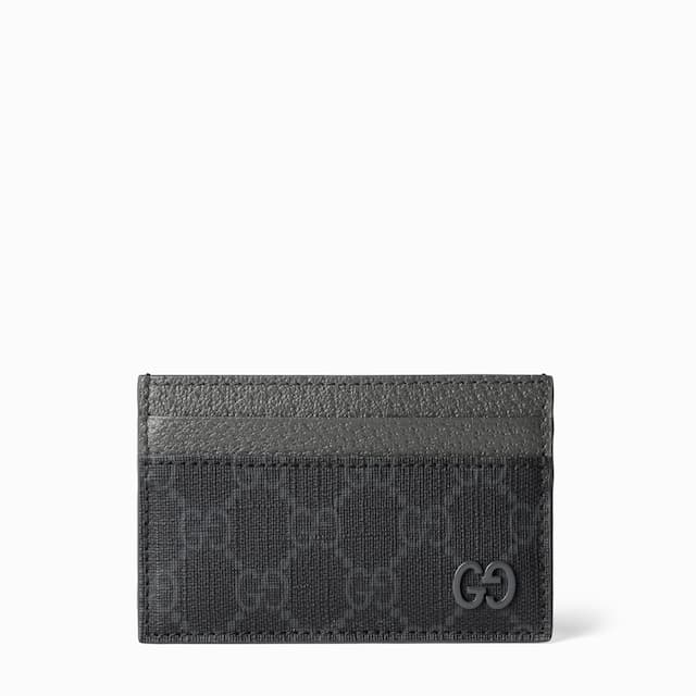 Gucci GG Kartenetui mit grauem Besatz€ 220