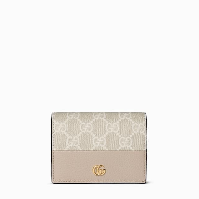 Gucci Kleine, zweifarbige GG Marmont Brieftasche€ 420