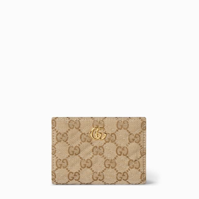 Gucci Mit Initialen personalisierenKleine GG Marmont Brieftasche€ 530