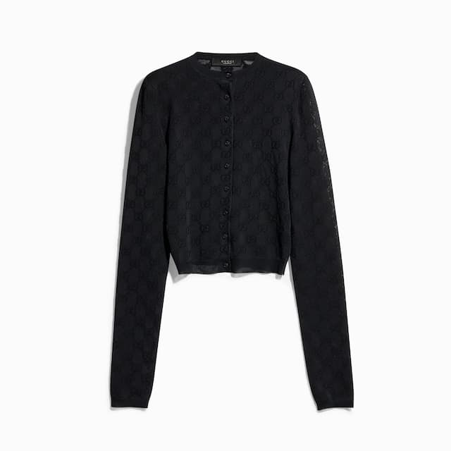 Gucci 파인 크레이프 비스코스 가디건₩3,400,000